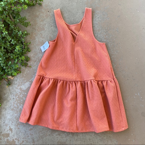 Free People Easy Street Orange Pullover Dress - Picture 3 of 5